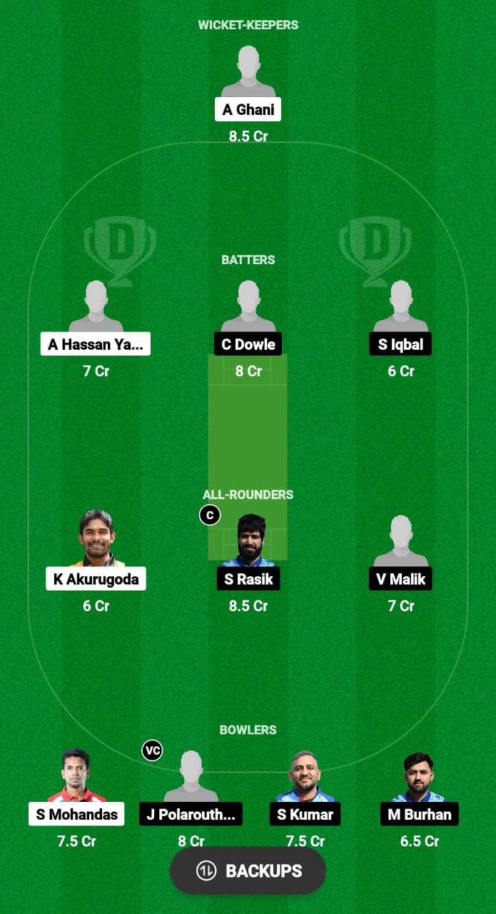 BUB vs COB Dream11 Prediction Fantasy Cricket Tips Dream11 Team ECS T10 Hungary 2024 