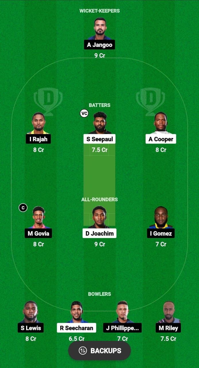 LEG vs CCL Dream11 Prediction Fantasy Cricket Tips Dream11 Team West Indies Trinidad T10 2024 