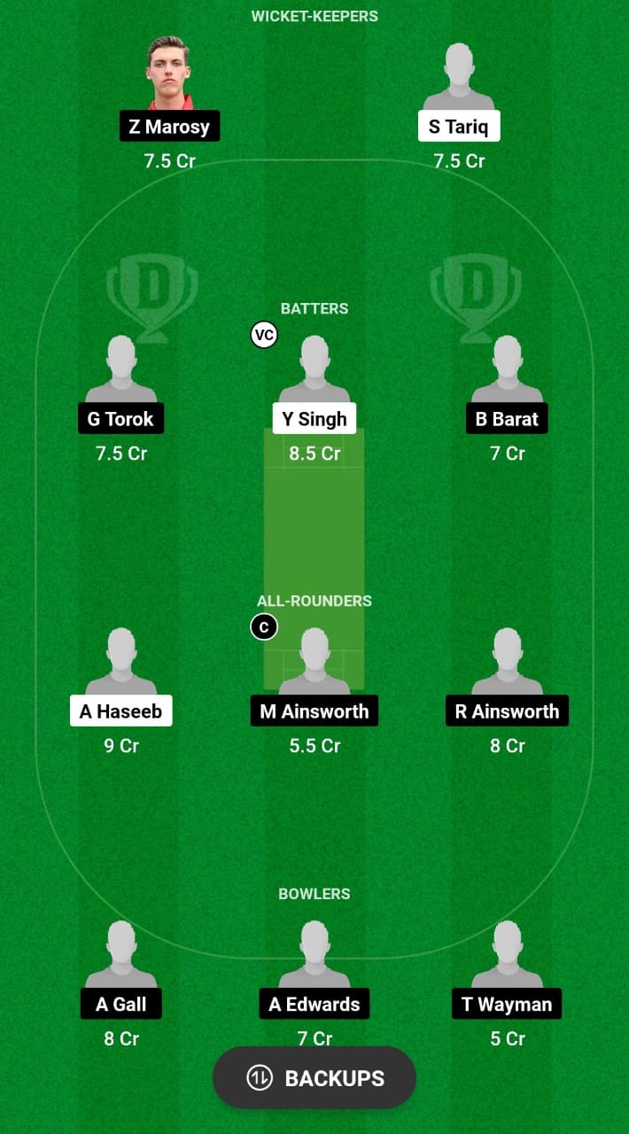 DCC vs DK Dream11 Prediction Fantasy Cricket Tips Dream11 Team ECS T10 Hungary 2024 