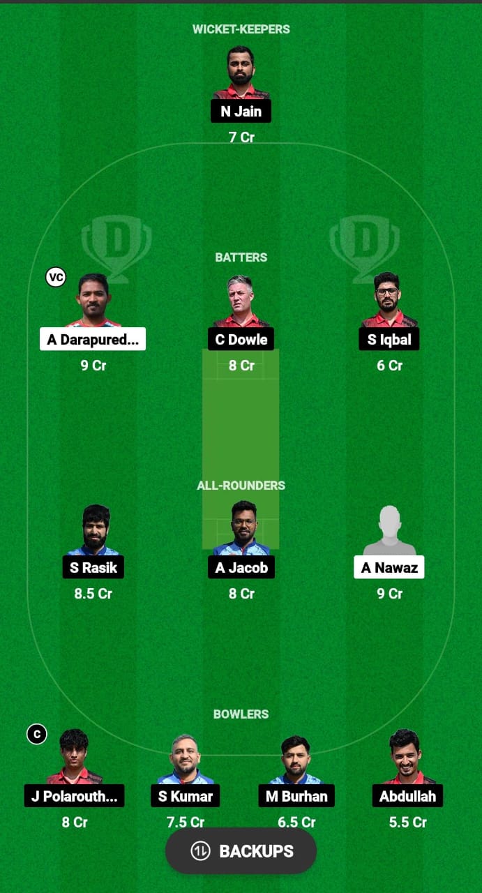 UCB vs COB Dream11 Prediction Fantasy Cricket Tips Dream11 Team ECS T10 Hungary 2024 