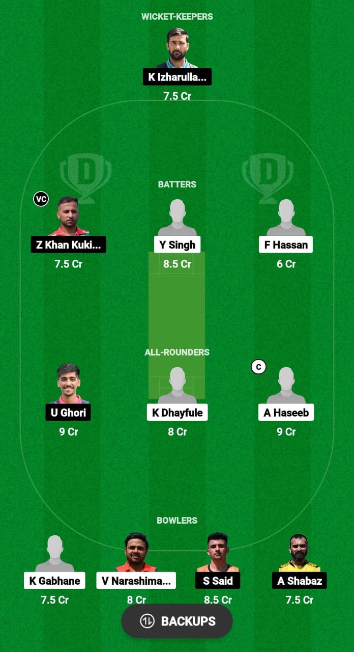 DCC vs BUZ Dream11 Prediction Fantasy Cricket Tips Dream11 Team ECS T10 Hungary 2024 