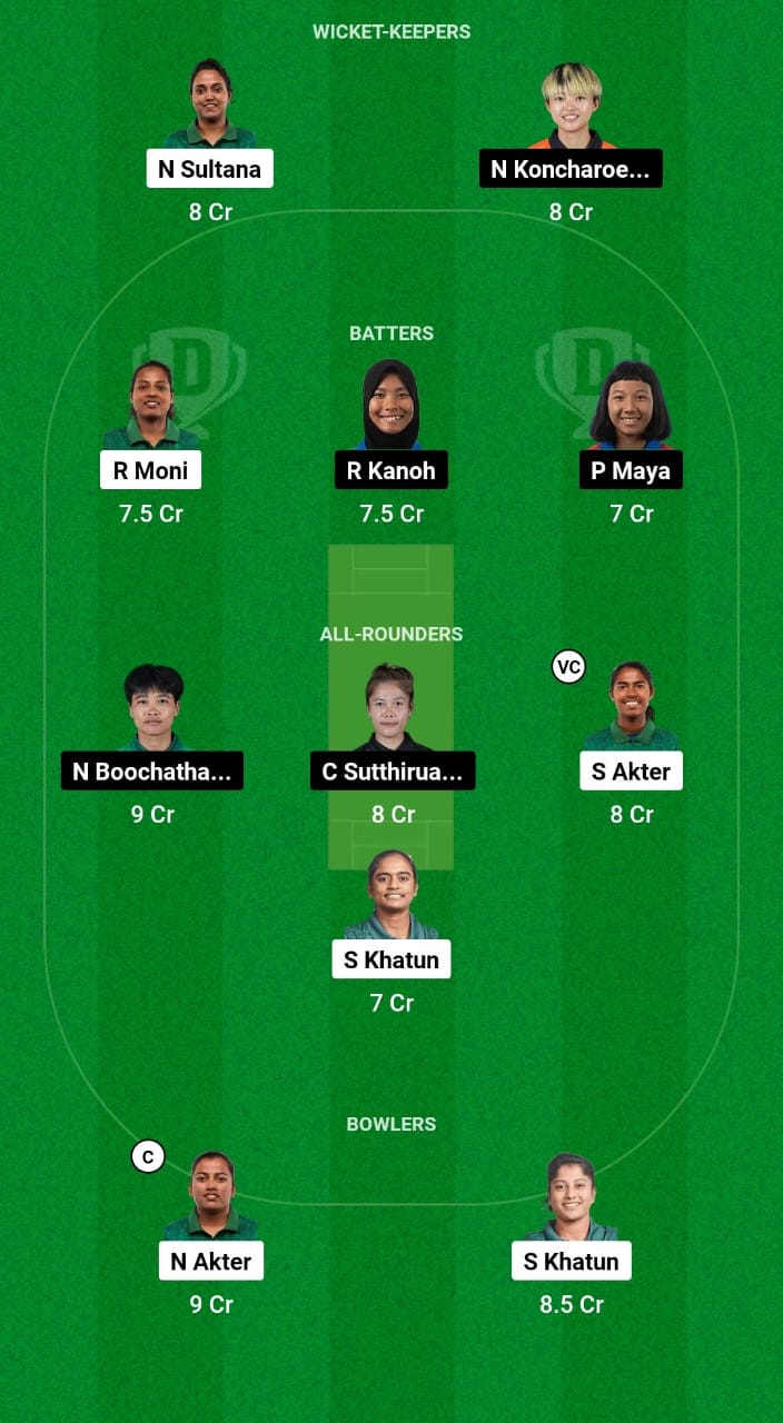 BD-W vs TL-W Dream11 Prediction Fantasy Cricket Tips Dream11 Team Women's T20 Asia Trophy 2024 