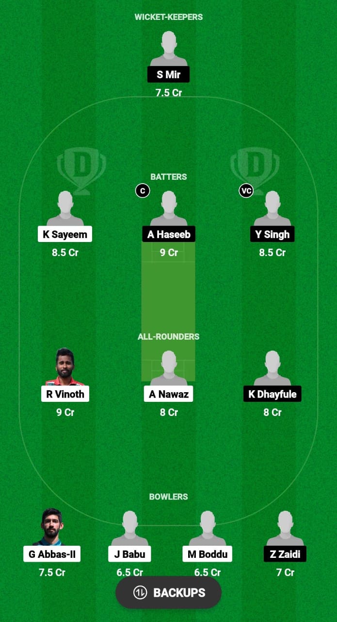 UCB vs DCC Dream11 Prediction Fantasy Cricket Tips Dream11 Team ECS T10 Hungary 2024 
