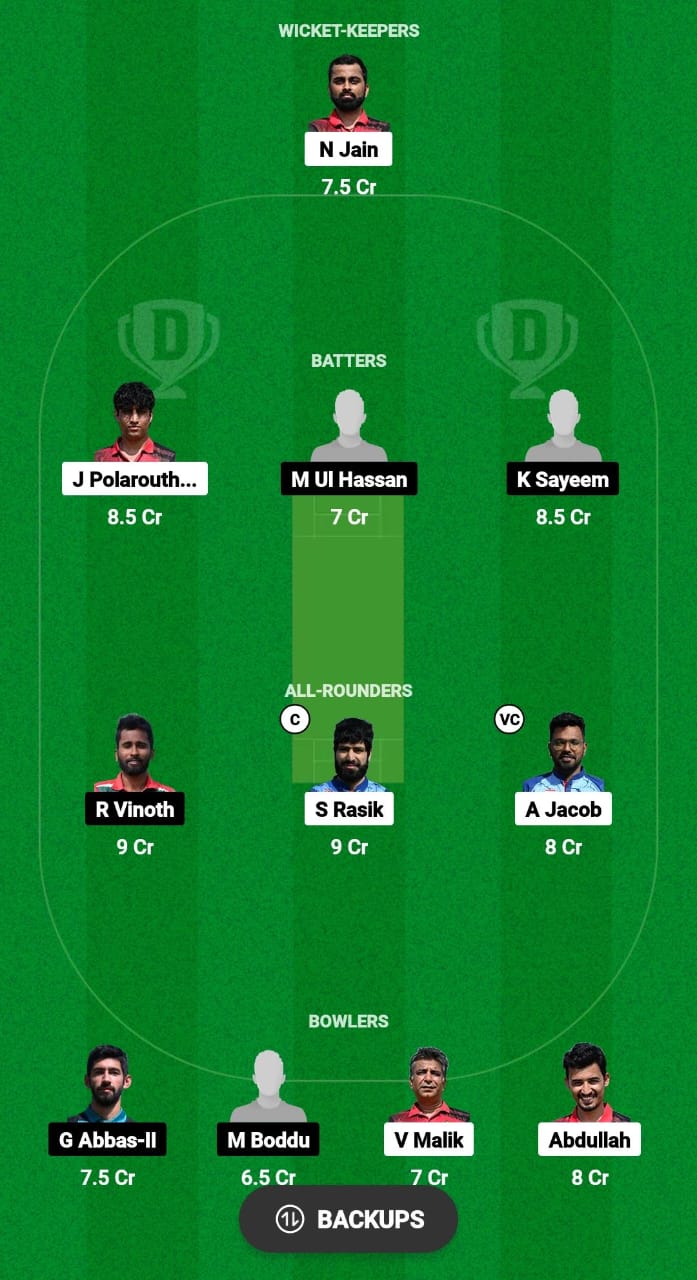 COB vs UCB Dream11 Prediction Fantasy Cricket Tips Dream11 Team ECS T10 Hungary 2024 