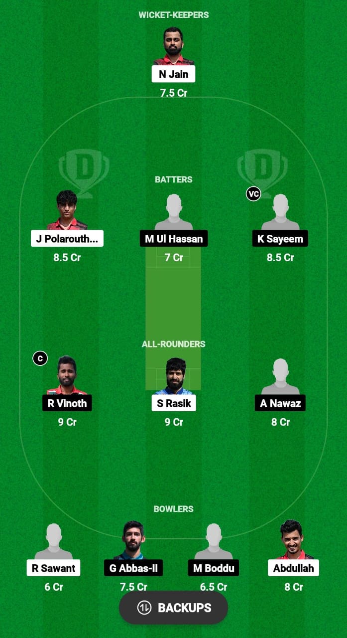 COB vs UCB Dream11 Prediction Fantasy Cricket Tips Dream11 Team ECS T10 Hungary 2024 