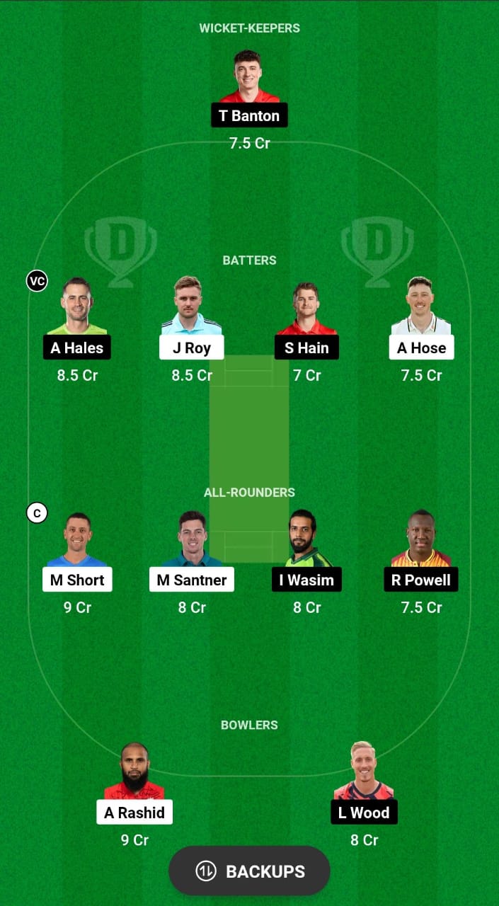 NOS vs TRT Dream11 Prediction Fantasy Cricket Tips Dream11 Team The Hundred Men's 2024 