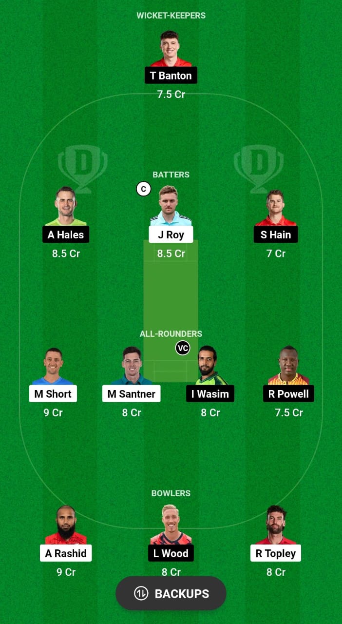 NOS vs TRT Dream11 Prediction Fantasy Cricket Tips Dream11 Team The Hundred Men's 2024 