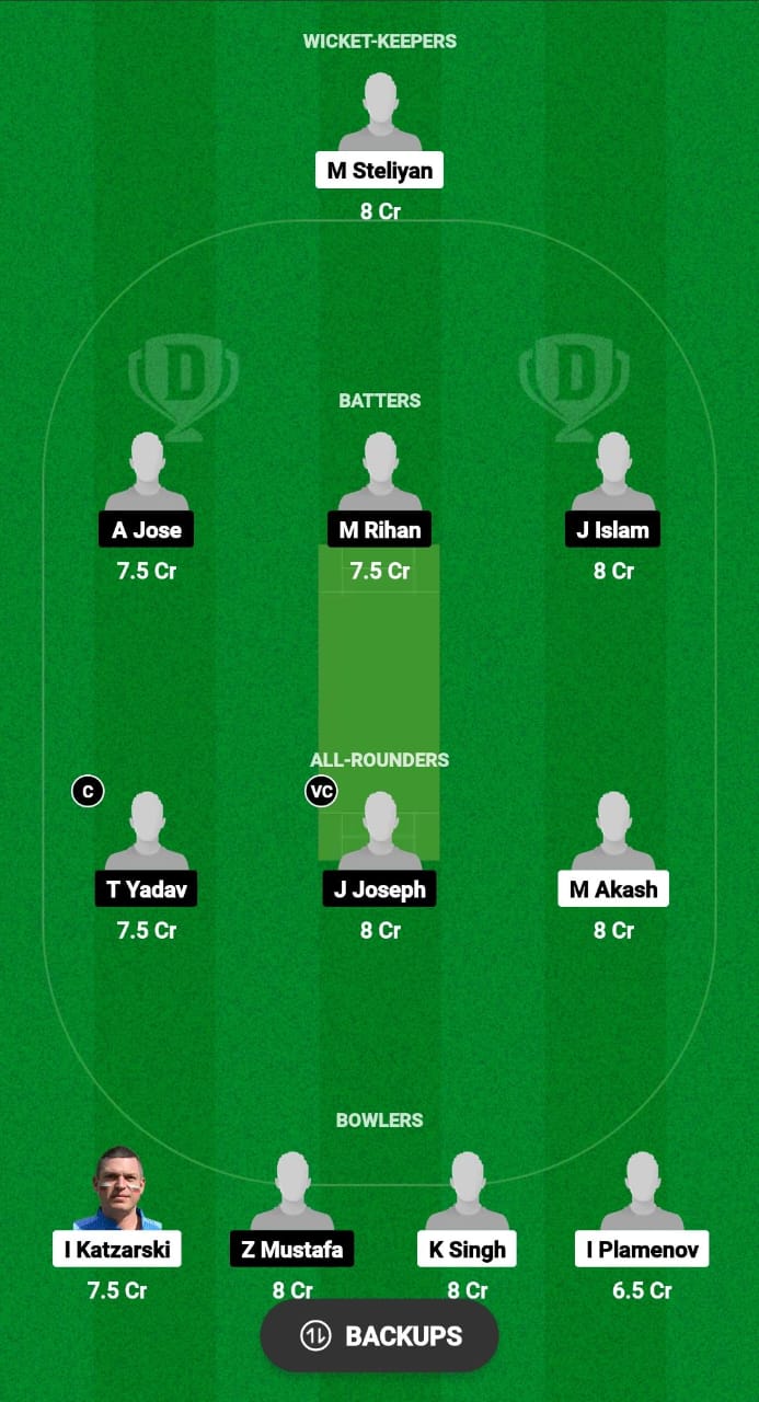 BS vs PLE Dream11 Prediction Fantasy Cricket Tips Dream11 Team ECS T10 Bulgaria 2024 