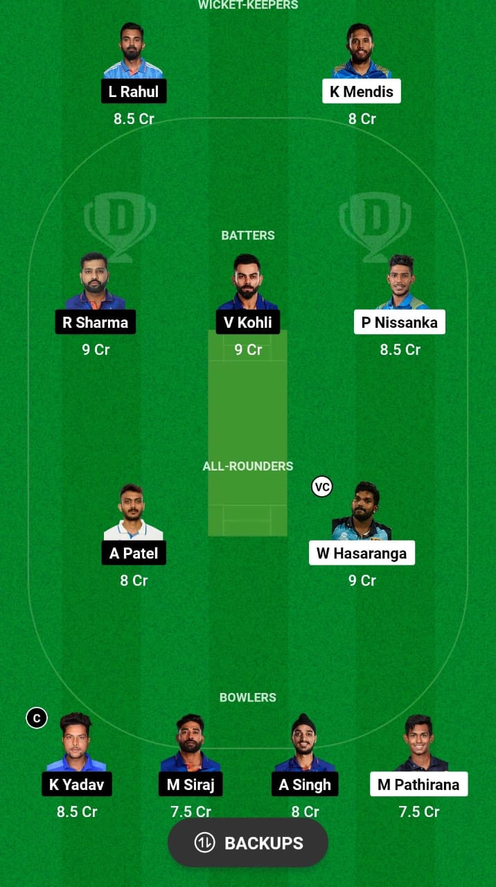 IND vs SL Dream11 Prediction Fantasy Cricket Tips Dream11 Team India Tour of Sri Lanka 2024 