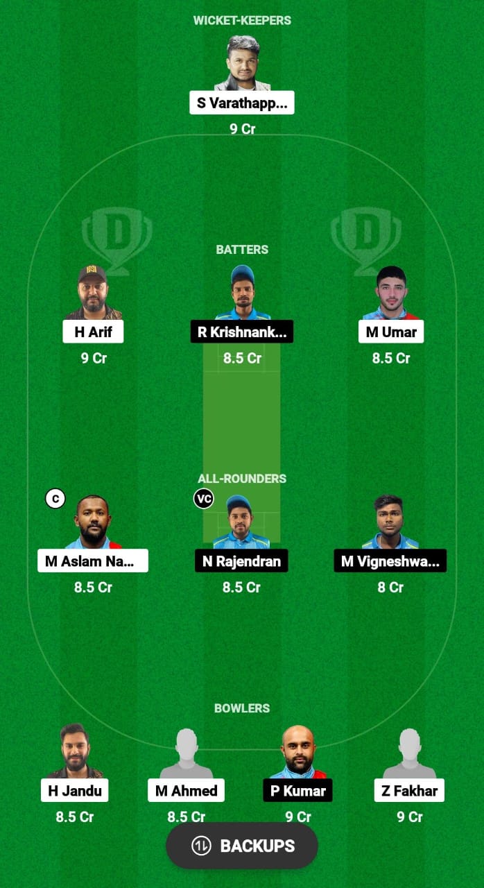 ALH vs CECC Dream11 Prediction Fantasy Cricket Tips Dream11 Team Kuwait T10 Elite Cup 2024 