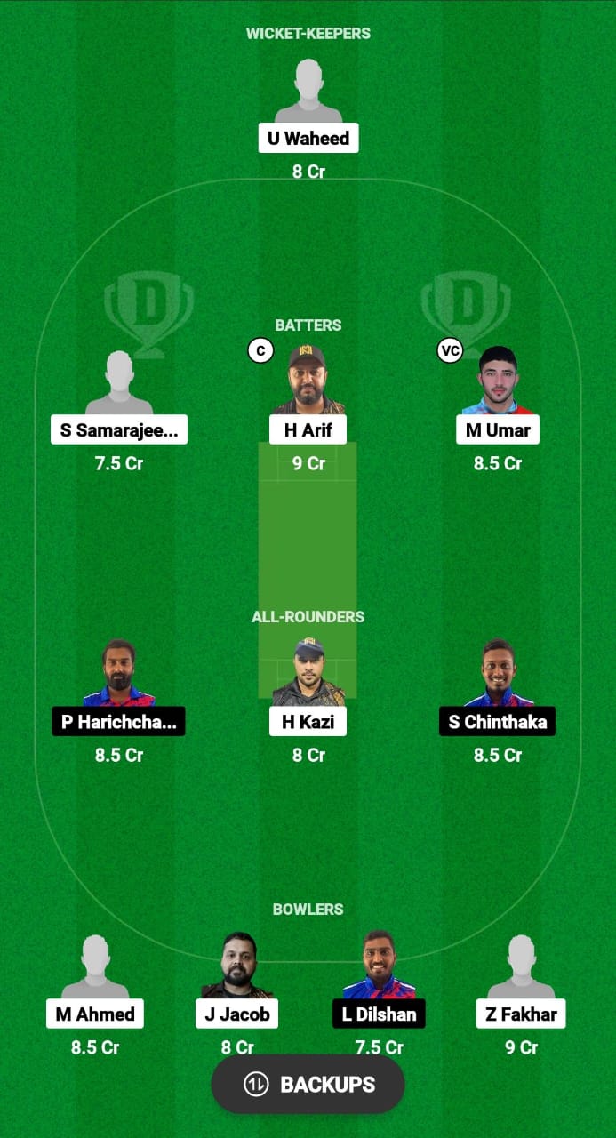 ALH vs CECC Dream11 Prediction Fantasy Cricket Tips Dream11 Team Kuwait T10 Elite Cup 2024 