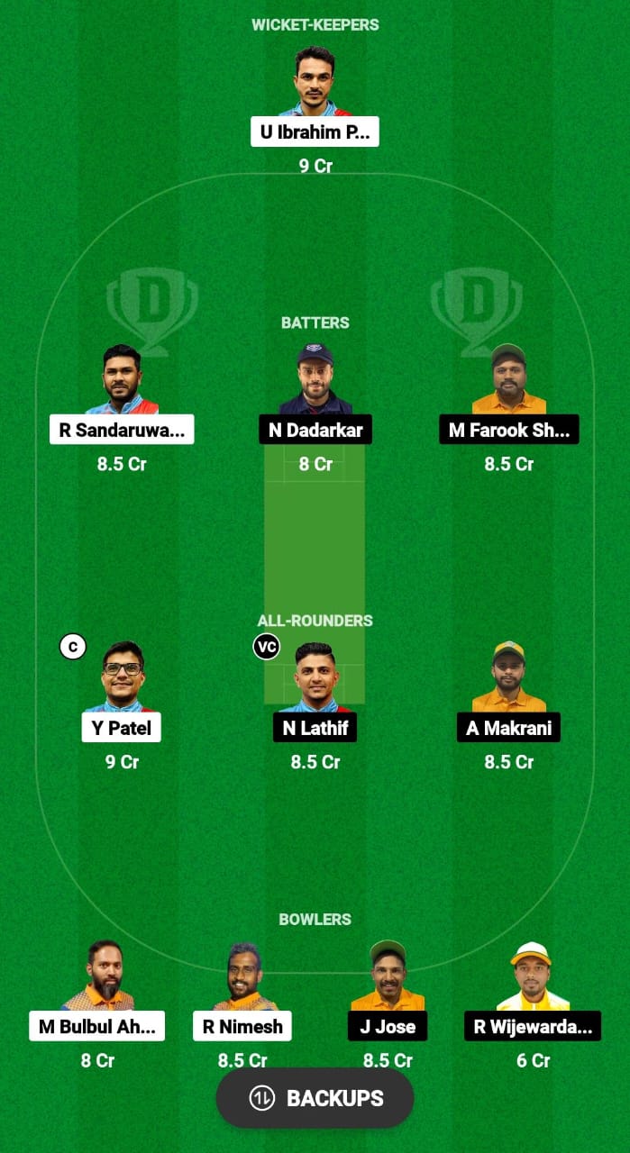 KS vs NCMI Dream11 Prediction Fantasy Cricket Tips Dream11 Team Kuwait T10 Elite Cup 2024 