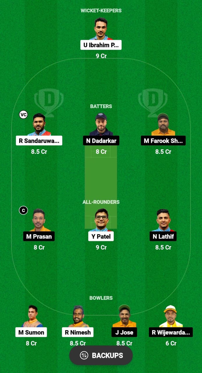 KS vs NCMI Dream11 Prediction Fantasy Cricket Tips Dream11 Team Kuwait T10 Elite Cup 2024 