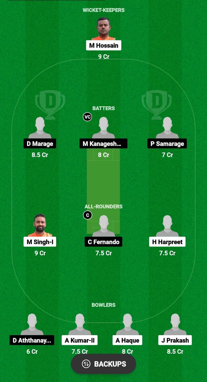 RGD vs RCC Dream11 Prediction Fantasy Cricket Tips Dream11 Team ECS T10 Italy 2024 