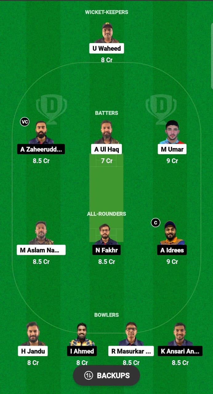 ALH vs STA Dream11 Prediction Fantasy Cricket Tips Dream11 Team KCC T10 Elite League 2024 