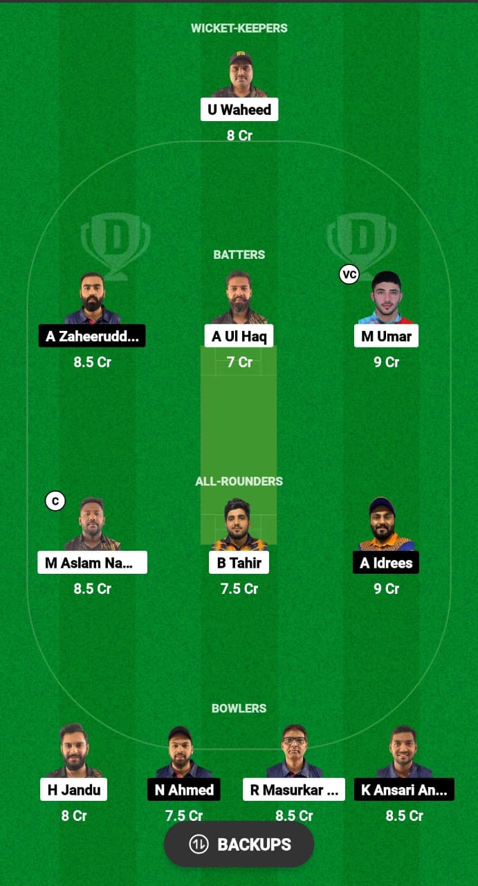 ALH vs STA Dream11 Prediction Fantasy Cricket Tips Dream11 Team KCC T10 Elite League 2024 