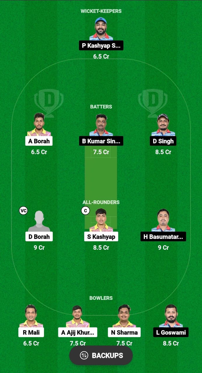 GTC vs LSC Dream11 Prediction Today Match 13 Assam Men’s T20 Trophy 2024