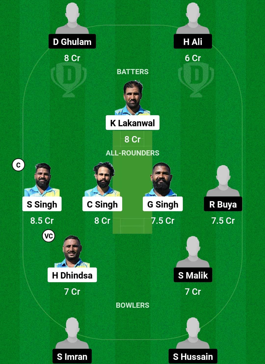 BAP vs ROR Dream11 Prediction Fantasy Cricket Tips Dream11 Team ECS T10 Italy 2024 