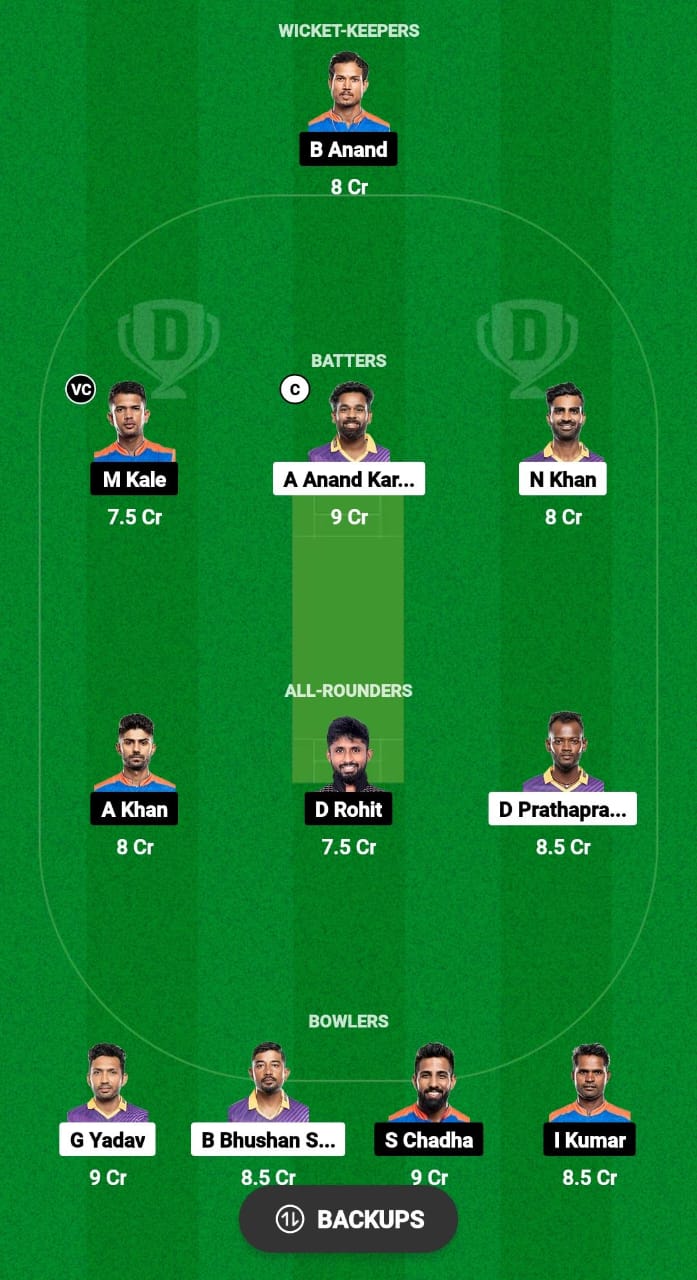 WTG vs VMK Dream11 Prediction Fantasy Cricket Tips Dream11 Team Pondicherry T20 Premier League 2024 