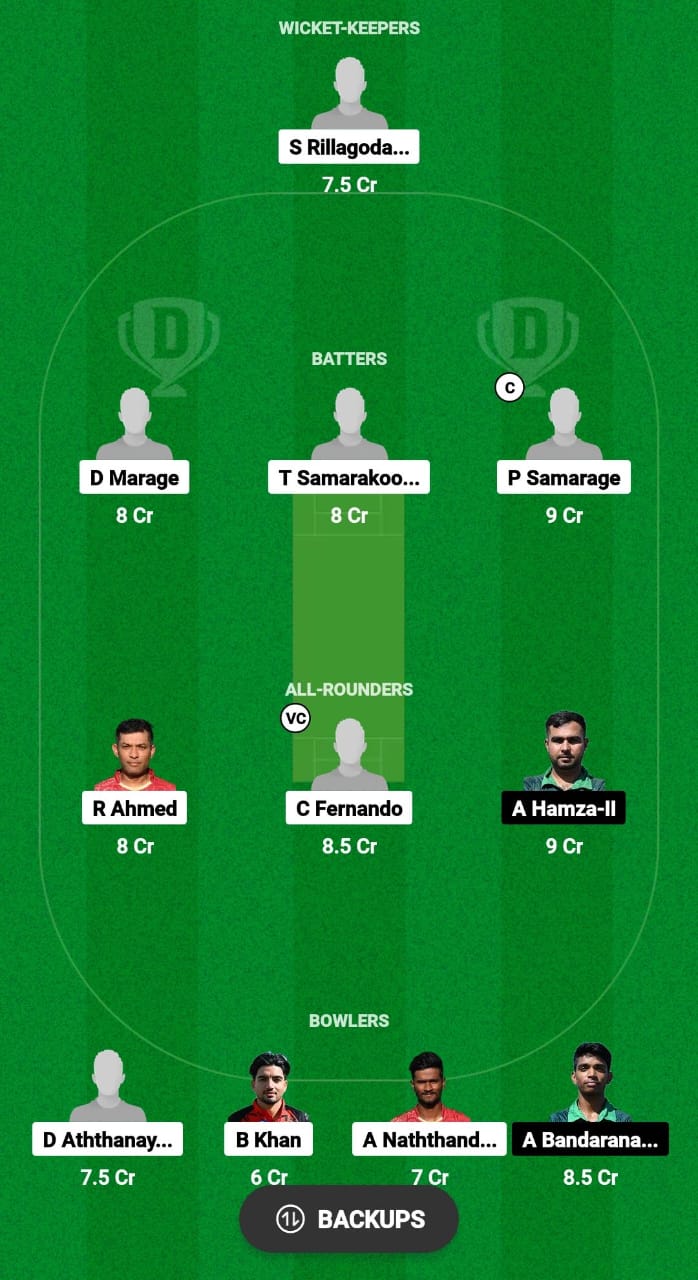 RCC vs RC Dream11 Prediction Fantasy Cricket Tips Dream11 Team ECS T10 Italy 2024 