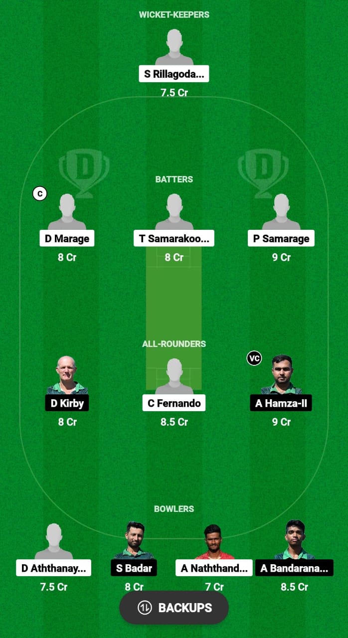 RCC vs RC Dream11 Prediction Fantasy Cricket Tips Dream11 Team ECS T10 Italy 2024 