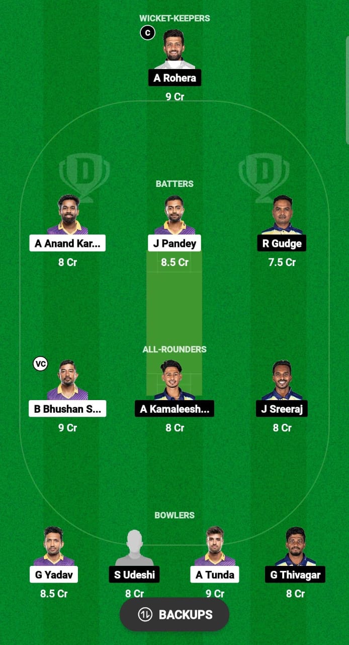 WTG vs MMS Dream11 Prediction Fantasy Cricket Tips Dream11 Team Pondicherry T20 Premier League 2024 