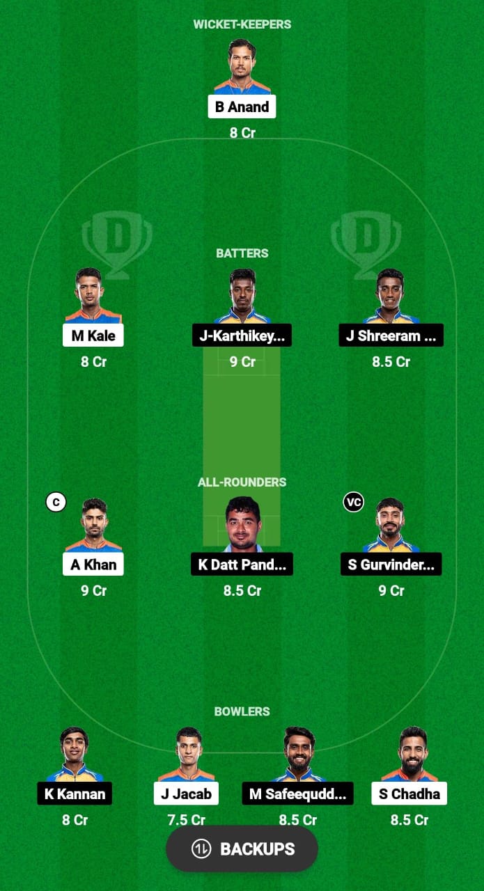 VMK vs OAW Dream11 Prediction Fantasy Cricket Tips Dream11 Team Pondicherry T20 Premier League 2024 