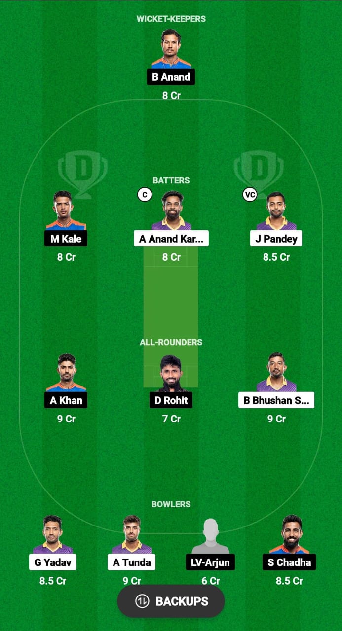 WTG vs VMK Dream11 Prediction Fantasy Cricket Tips Dream11 Team Pondicherry T20 Premier League 2024 