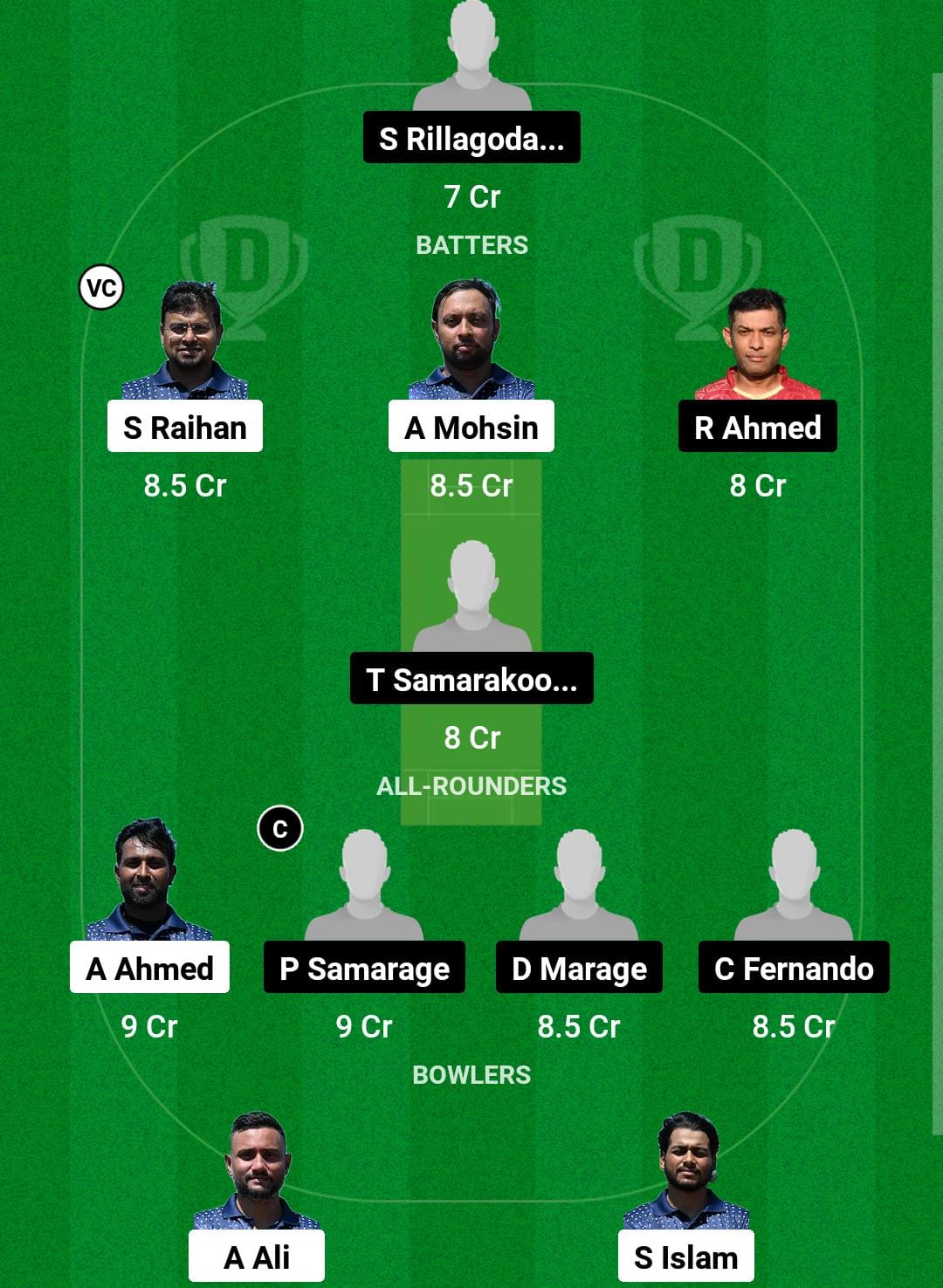 RBMS vs RCC Dream11 Prediction Fantasy Cricket Tips Dream11 Team ECS T10 Italy 2024 