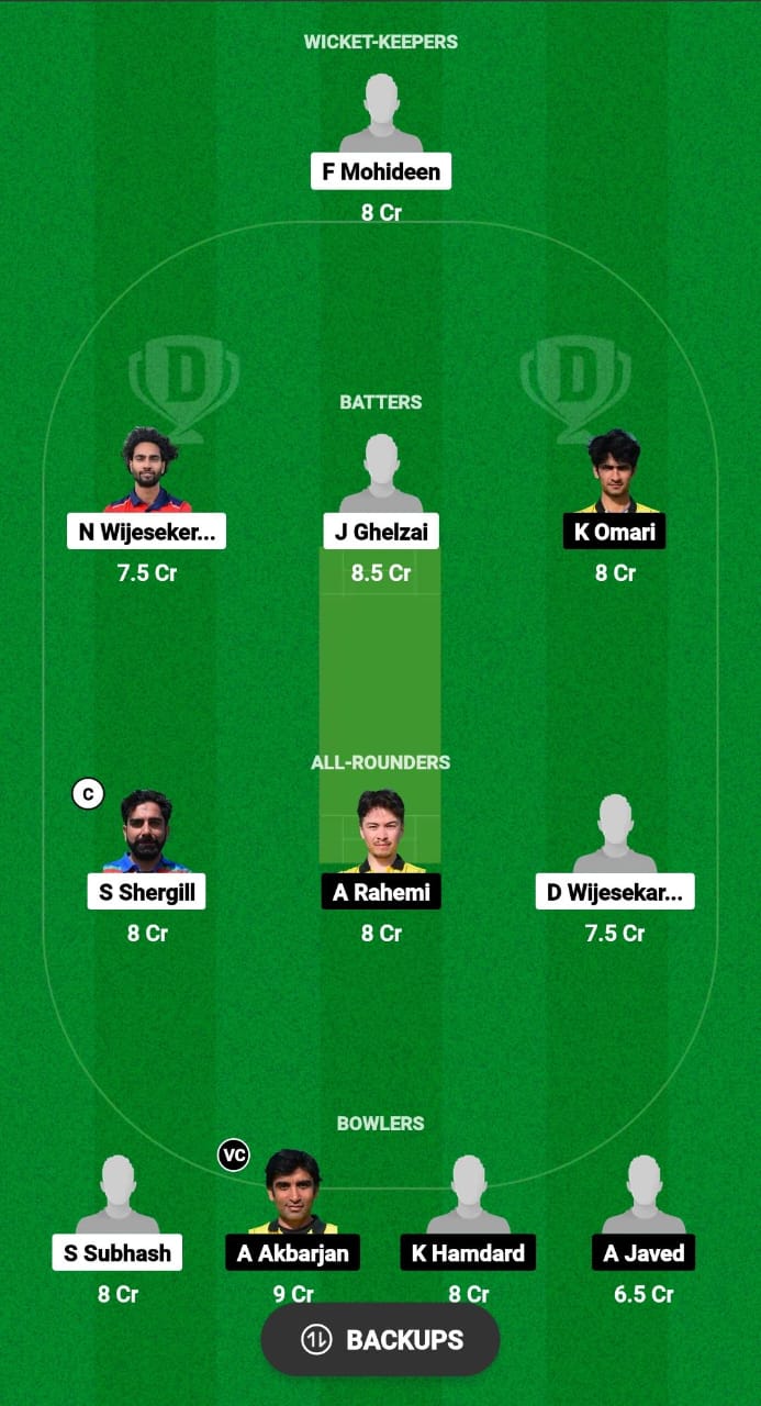 SNA vs VCC Dream11 Prediction Fantasy Cricket Tips Dream11 Team ECS T10 Austria 2024 