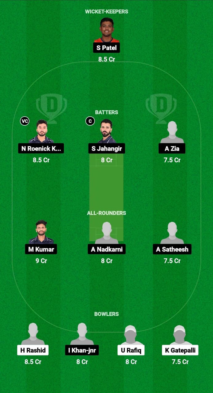 HOH vs LSA Dream11 Prediction Fantasy Cricket Tips Dream11 Team USA T20 Minor League 2024 