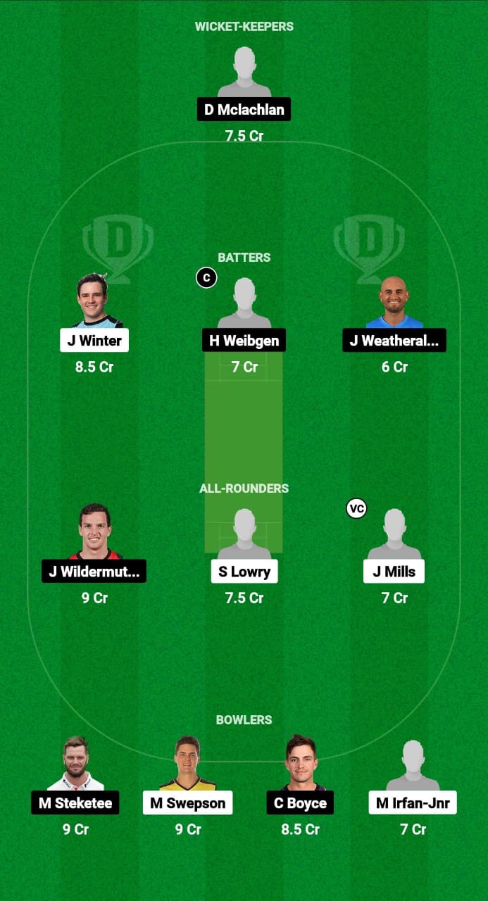 SGR vs VLY Dream11 Prediction Fantasy Cricket Tips Dream11 Team Australian T20 Max Men 2024 