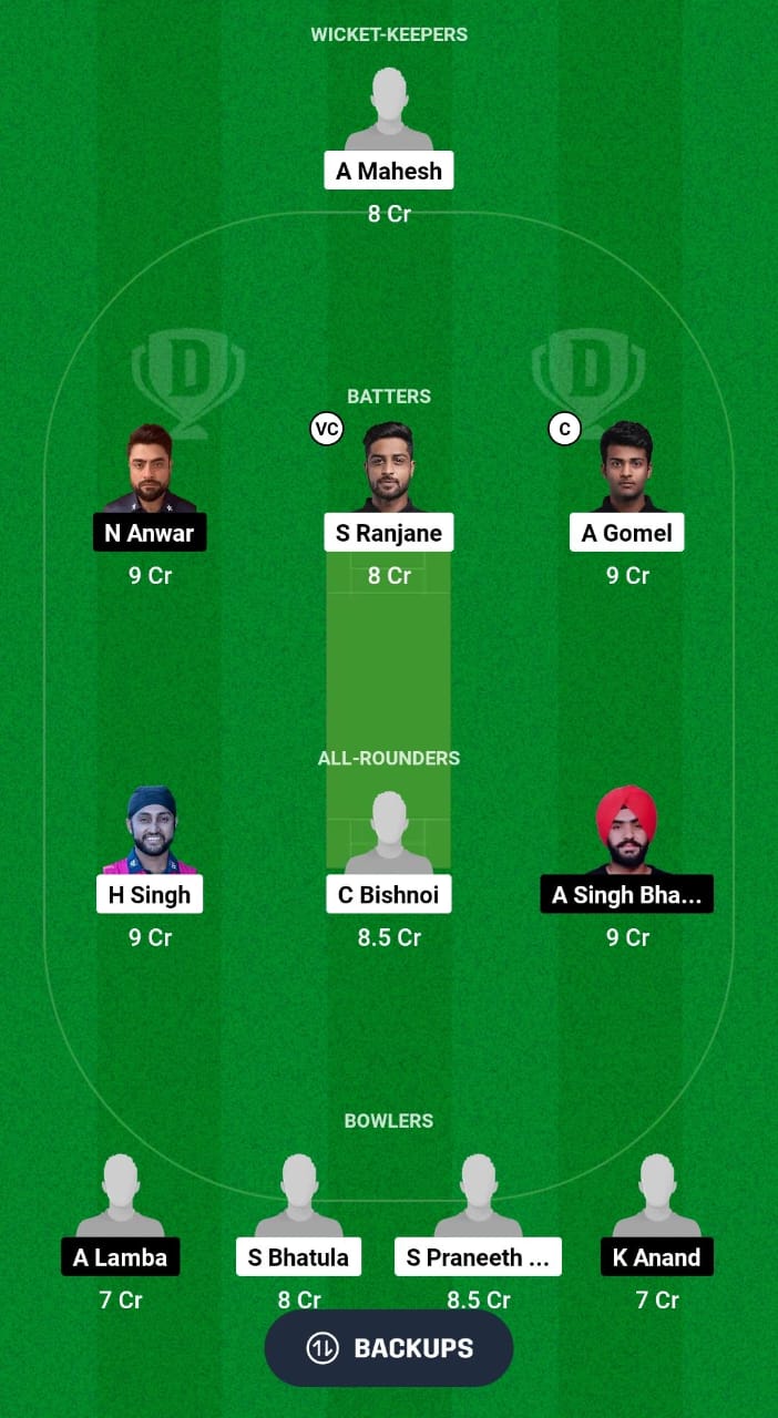 DGI vs SLA Dream11 Prediction Fantasy Cricket Tips Dream11 Team USA T20 Minor League Cricket 2024 