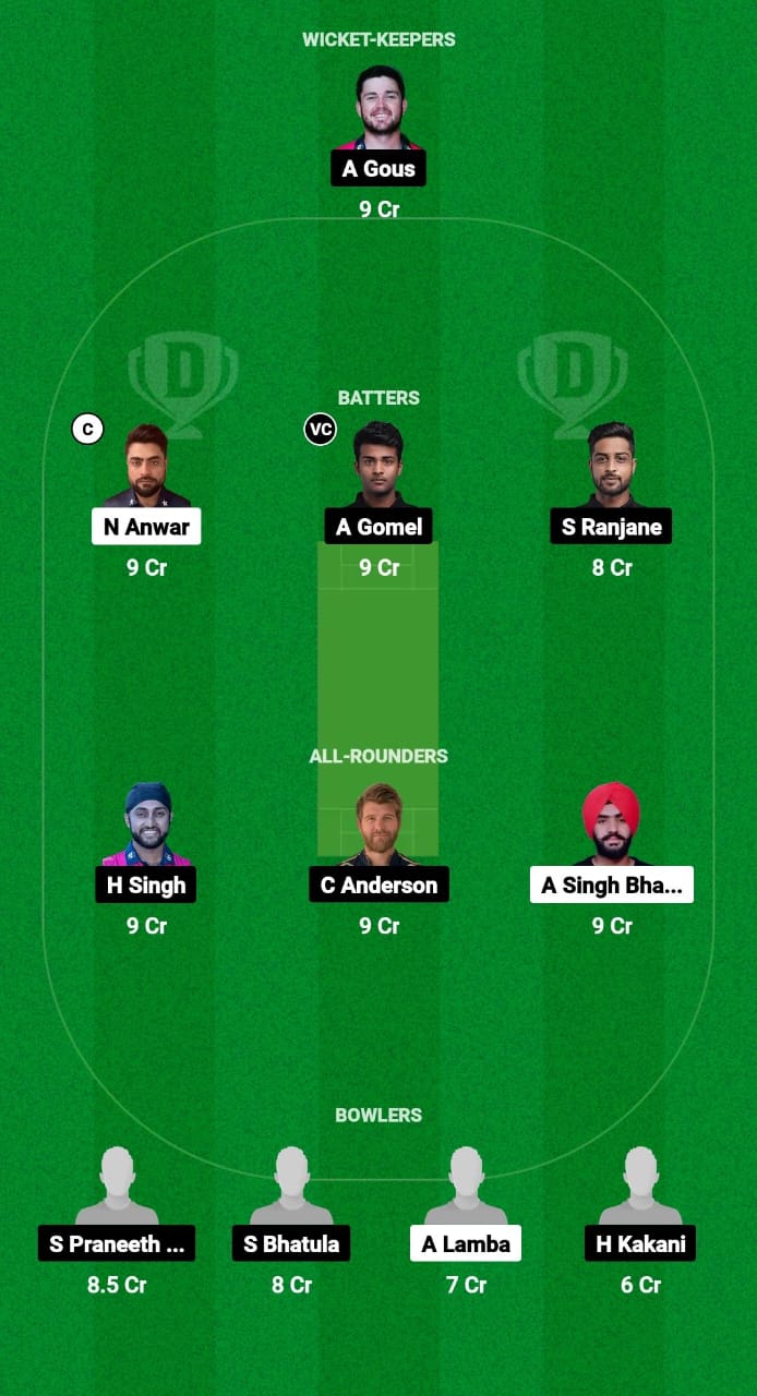 SLA vs DGI Dream11 Prediction Fantasy Cricket Tips Dream11 Team USA T20 Minor League Cricket 2024 