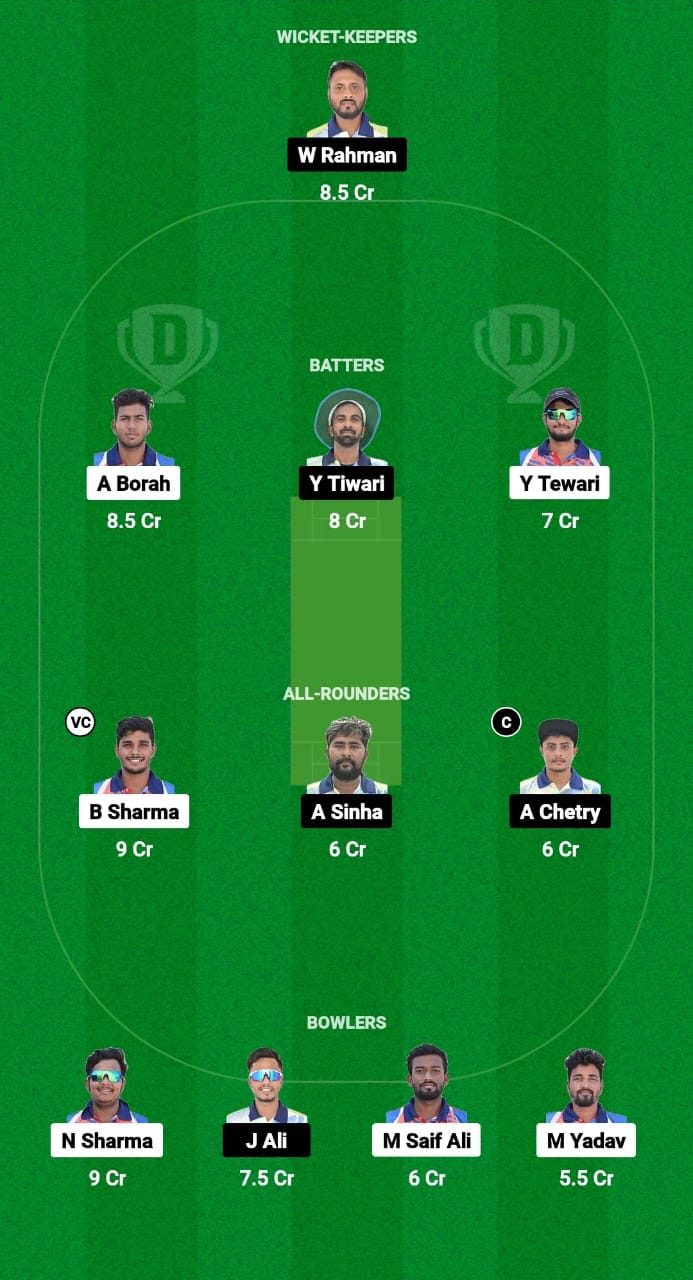 GTC vs RRC Dream11 Prediction Fantasy Cricket Tips Dream11 Team Assam T20 Pride Cup 2024 