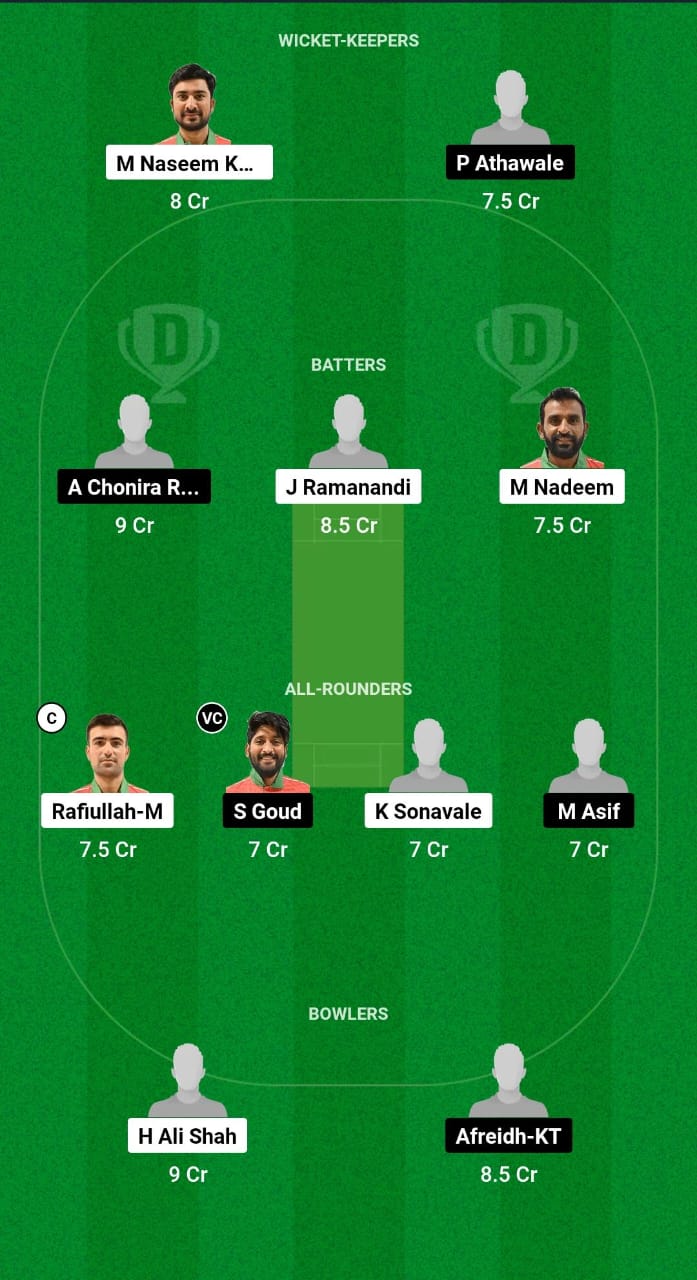 ROS vs MT Dream11 Prediction Fantasy Cricket Tips Dream11 Team Oman D10 League 2024 