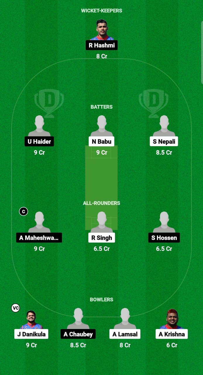 ZA vs ZAS Dream11 Prediction Fantasy Cricket Tips Dream11 Team ECS T10 Croatia 2024 