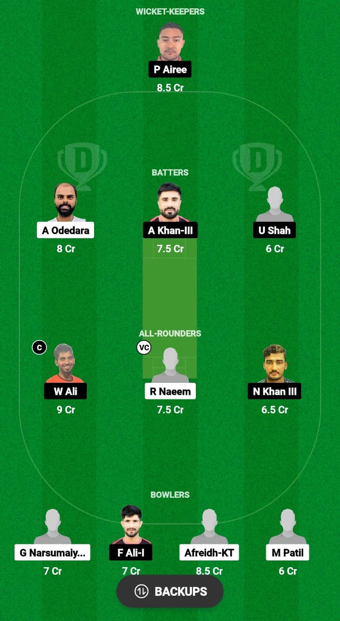 MT vs RC Dream11 Prediction Fantasy Cricket Tips Dream11 Team Oman D10 League 2024 