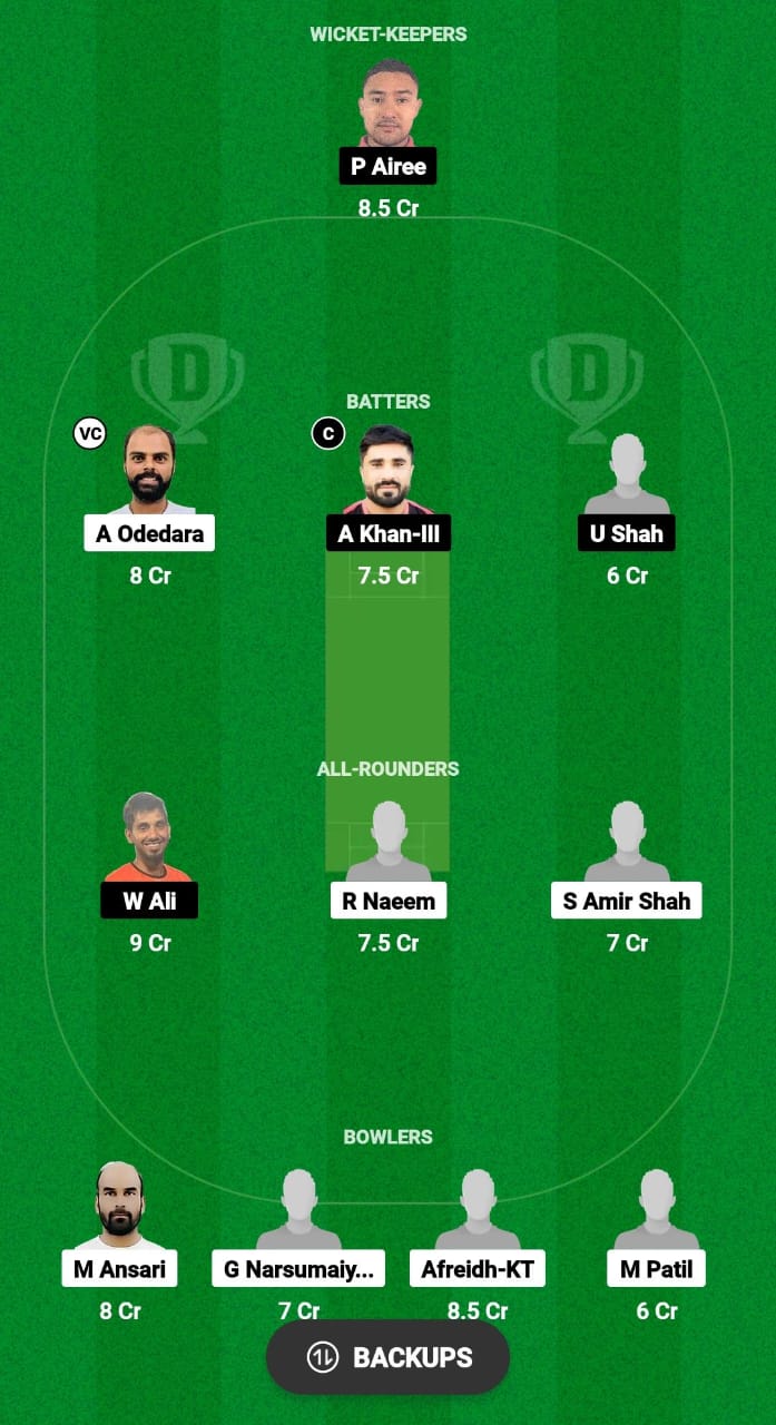 MT vs RC Dream11 Prediction Fantasy Cricket Tips Dream11 Team Oman D10 League 2024 