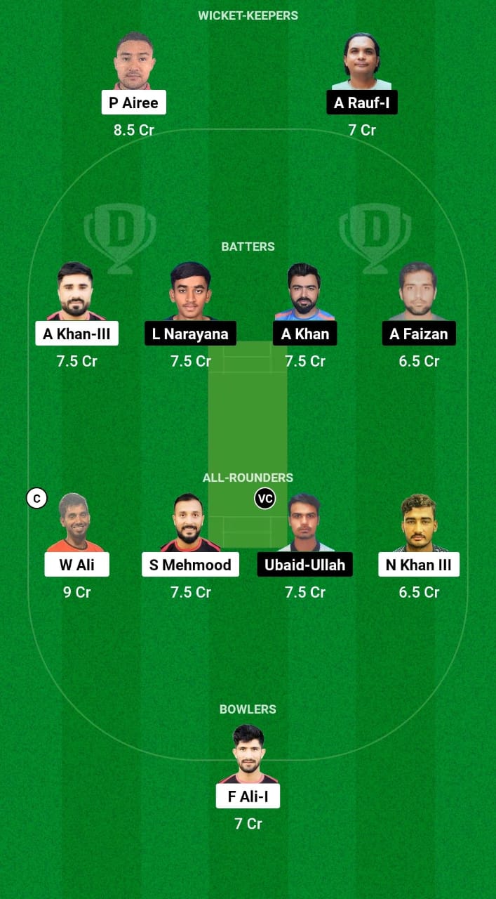 RC vs MAT Dream11 Prediction Fantasy Cricket Tips Dream11 Team Oman D10 League 2024 