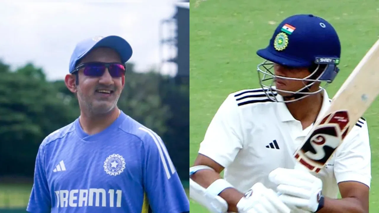Gautam Gambhir and Yashasvi Jaiswal
