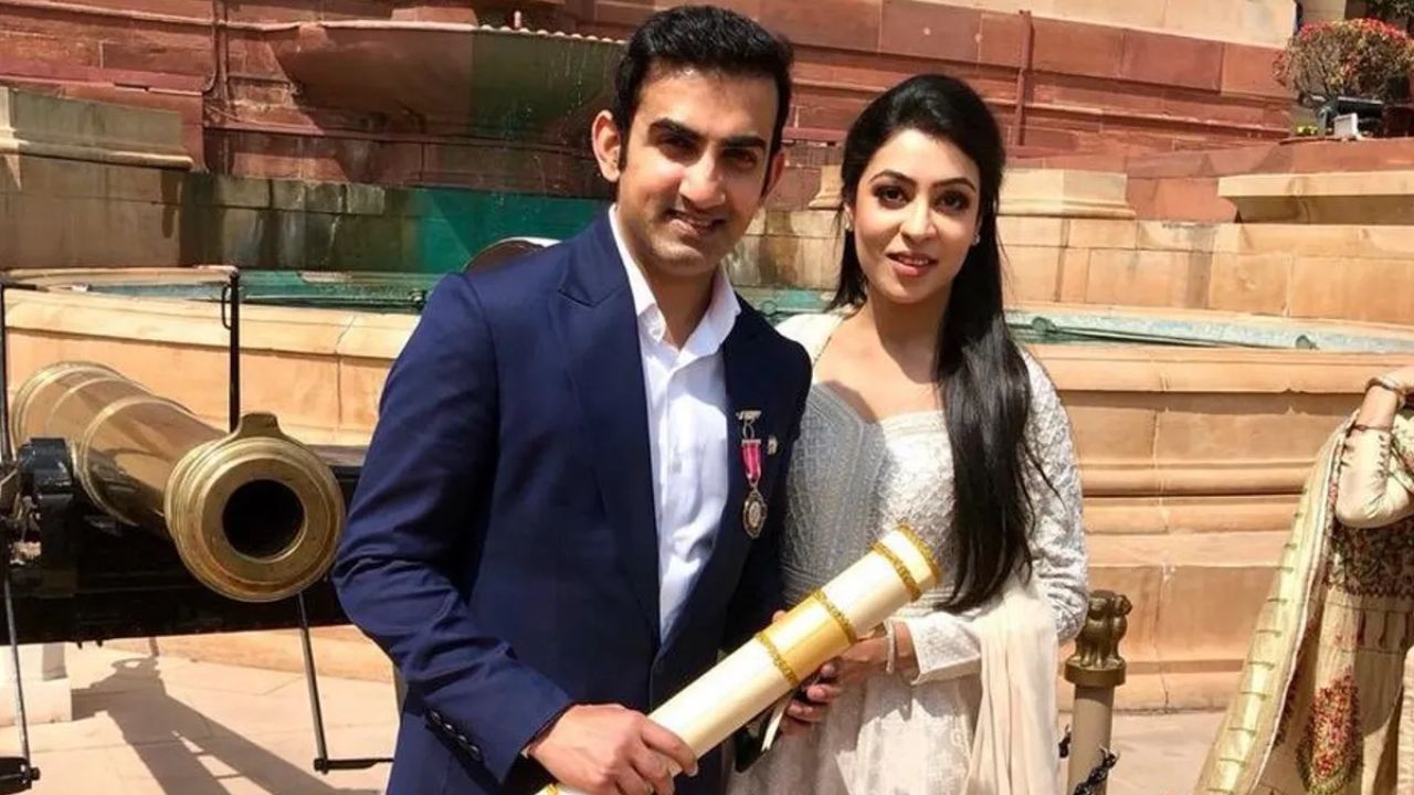 Gautam Gambhir Natasha Gambhir