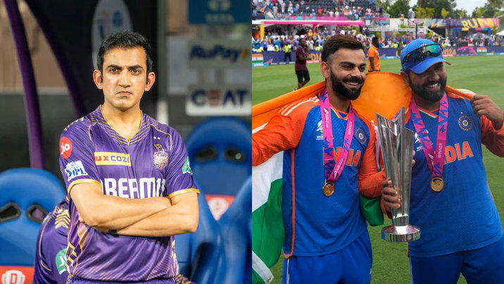 Gautam Gambhir, Rohit Sharma, Virat Kohli