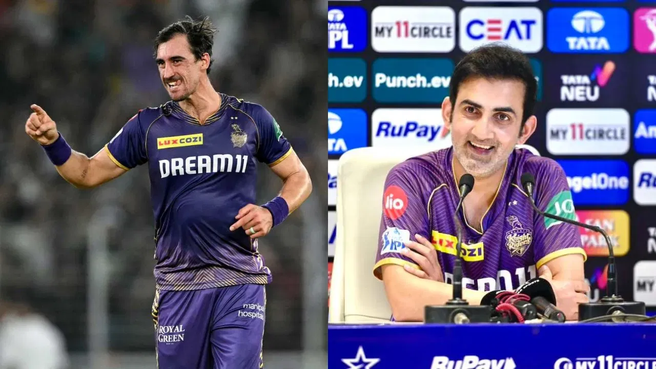 Gautam Gambhir, Mitchell Starc