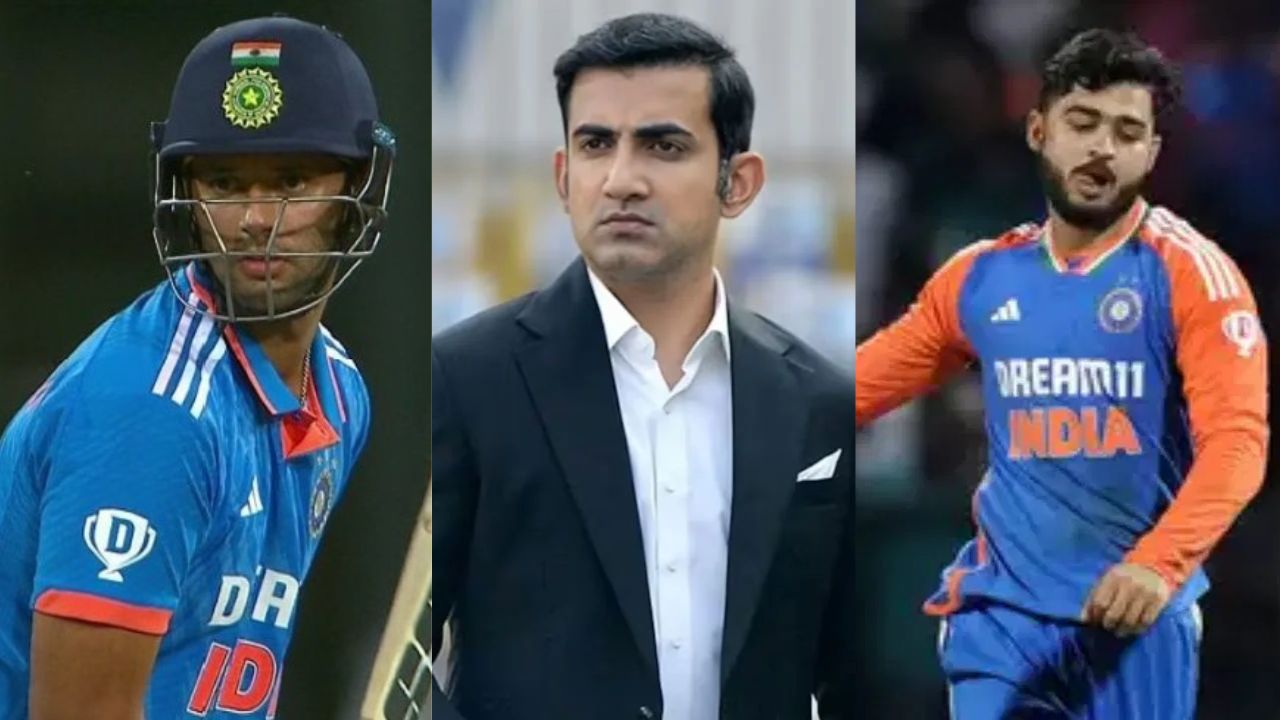 Gautam Gambhir, Riyan Parag, Shivam Dube