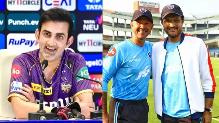 Gautam Gambhir and Sourav Ganguly