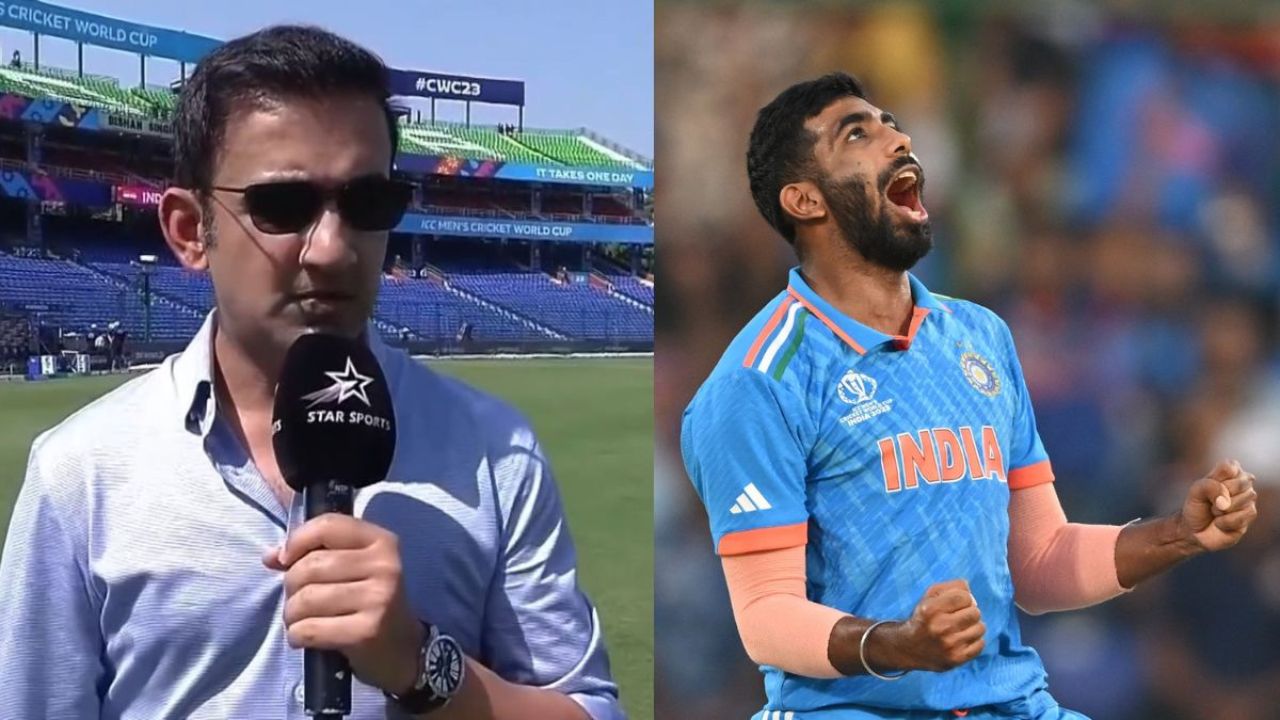 Gautam Gambhir and Jasprit Bumrah