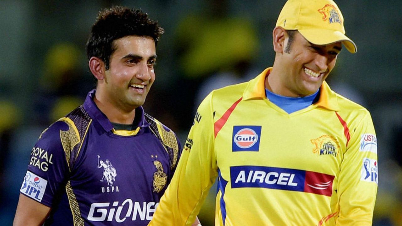 Gautam Gambhir and MSDhoni