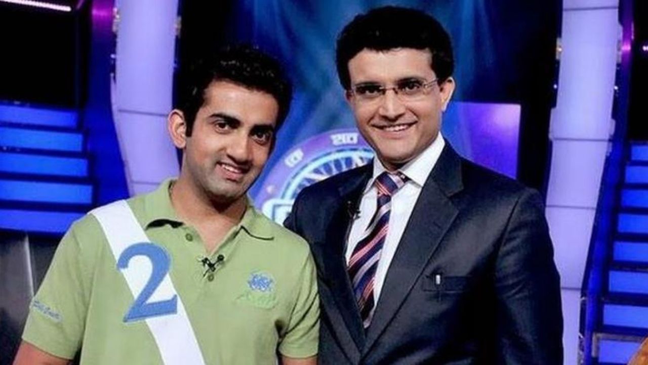 Gautam Gambhir and Sourav Ganguly