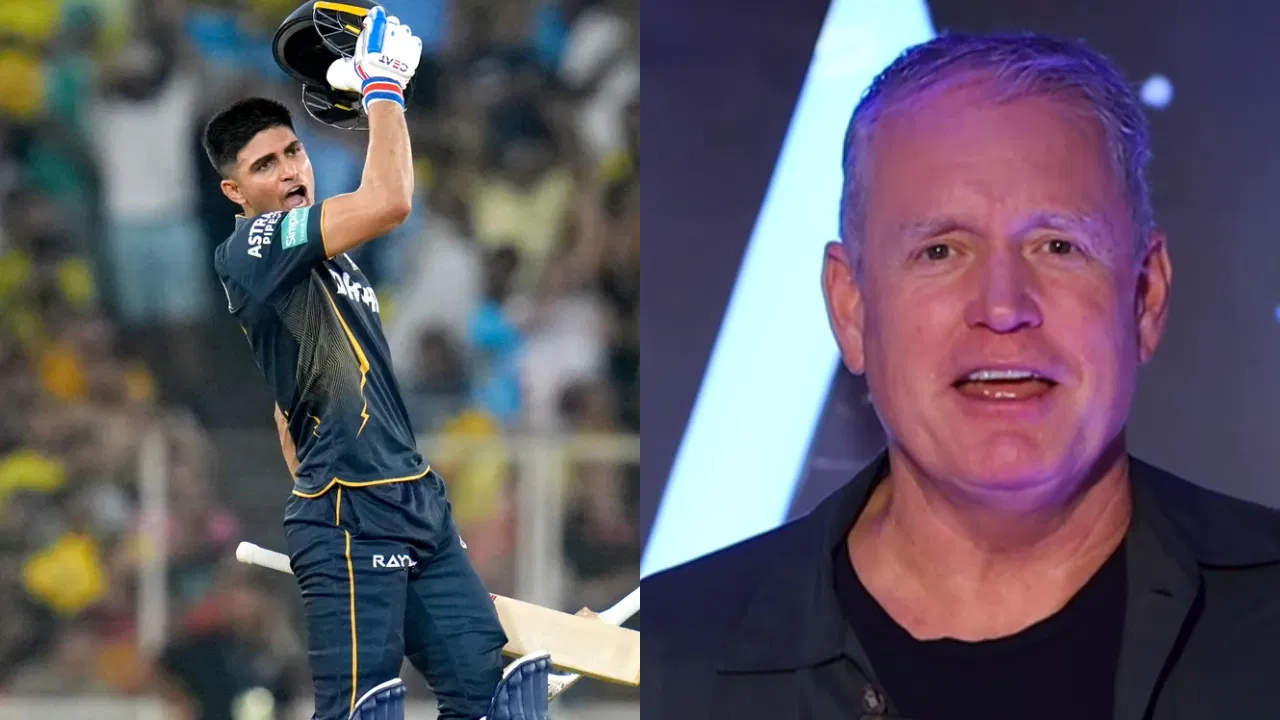 Shubman Gill and Tom Moody